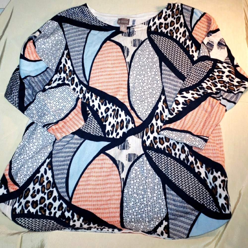 Women's Super Soft Knit Long Sleeve Sweater  Shirt.